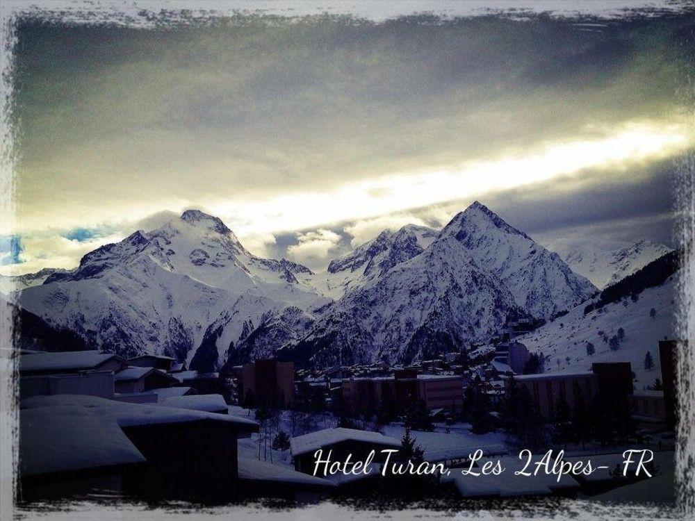Hotel Turan Les Deux Alpes Exterior foto